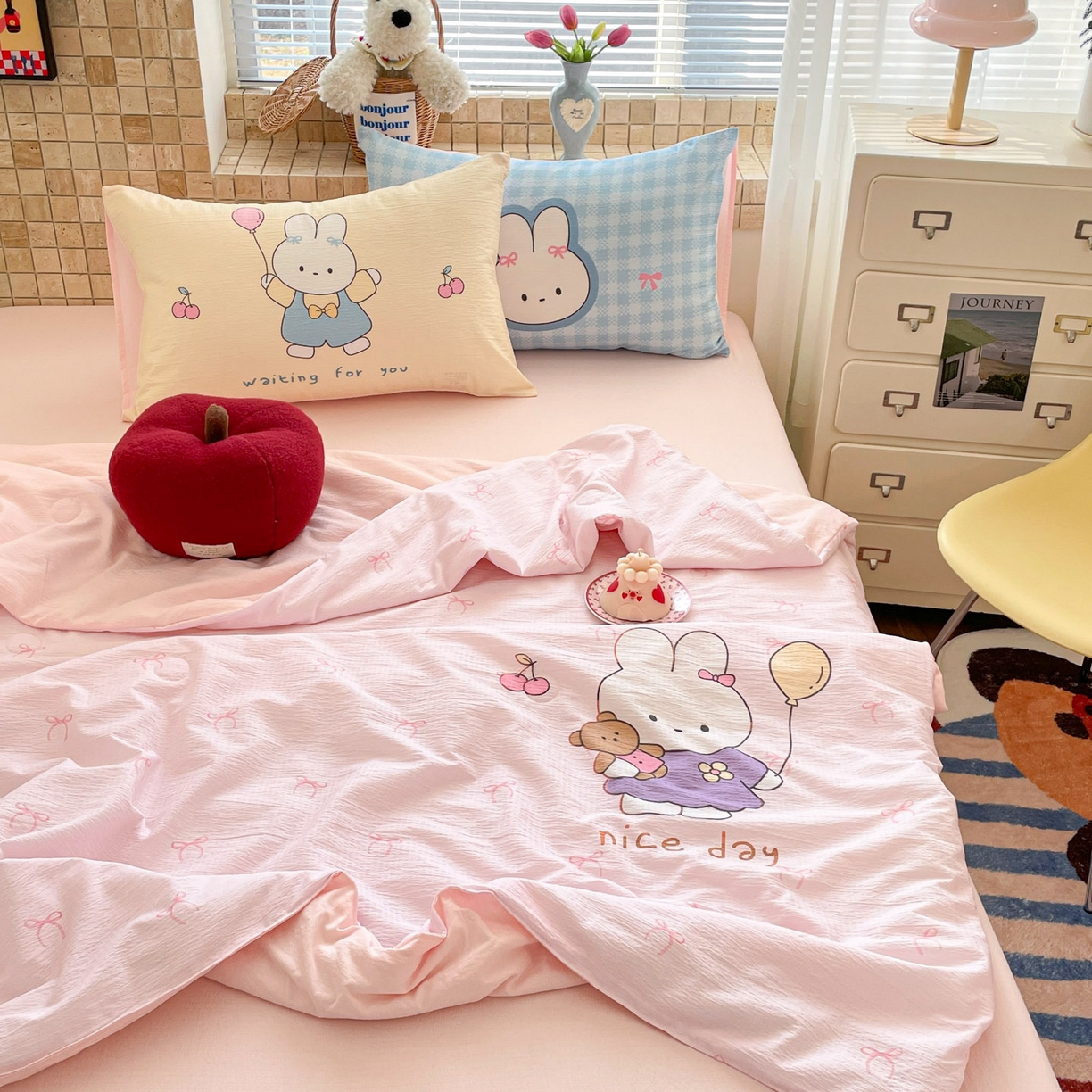 91家纺网 家纺一手货源 找家纺 （总）如约 2026新款云感木棉数码印花夏被