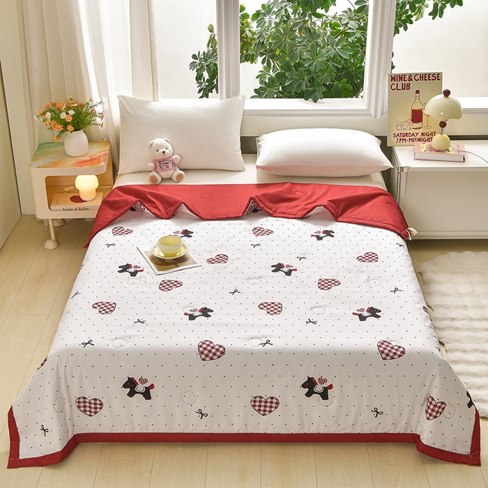 91家纺网 家纺一手货源 找家纺 （总）念家居 2026新款水洗棉夏被夏凉被空调被直播爆款