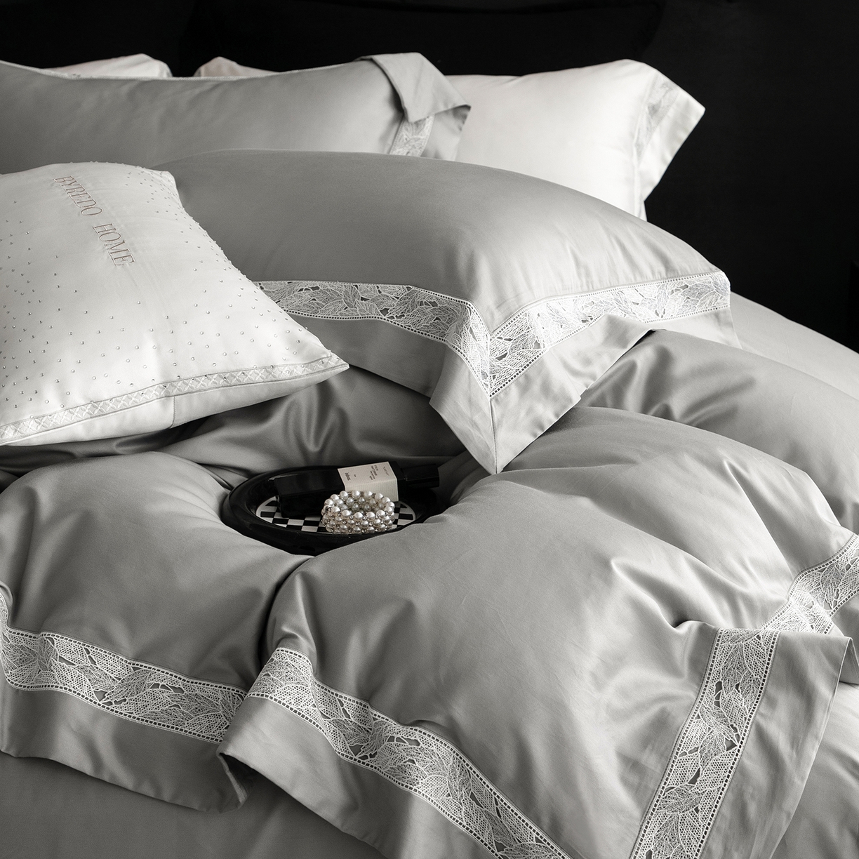 91家纺网 家纺一手货源 找家纺 （总）蕾诺家纺 2026秋冬新品100支高定100S全棉四件套