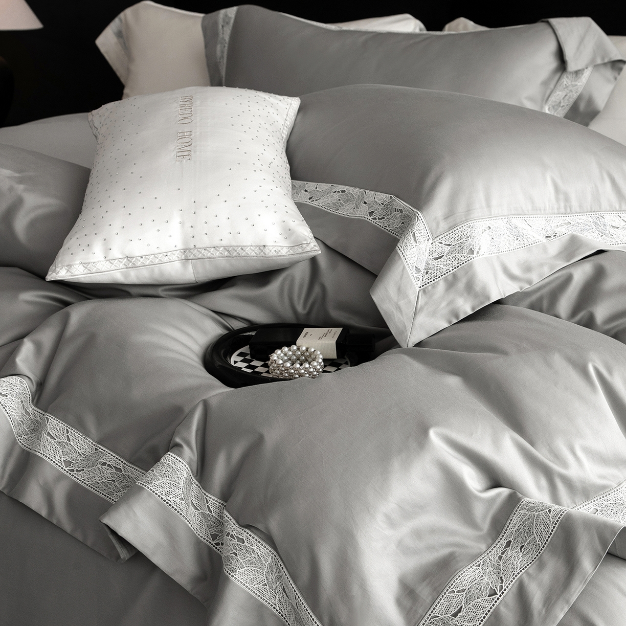 91家纺网 家纺一手货源 找家纺 （总）蕾诺家纺 2026秋冬新品100支高定100S全棉四件套