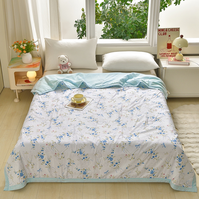 91家纺网 家纺一手货源 找家纺 （总）念家居 2026新款水洗棉夏被夏凉被空调被直播爆款