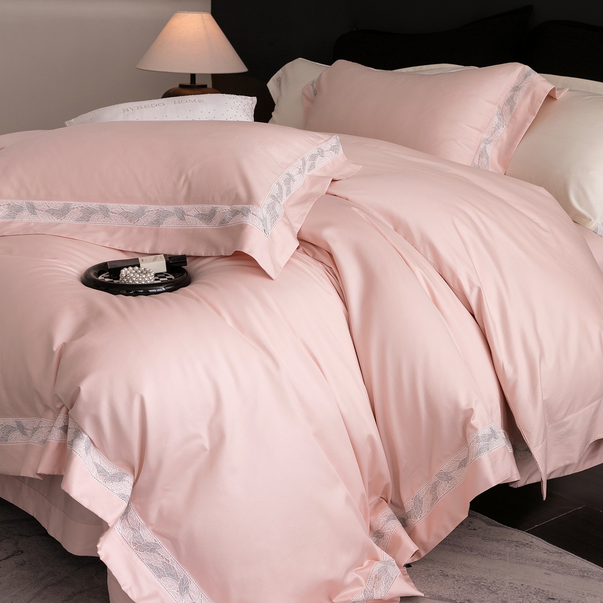 91家纺网 家纺一手货源 找家纺 （总）蕾诺家纺 2026秋冬新品100支高定100S全棉四件套