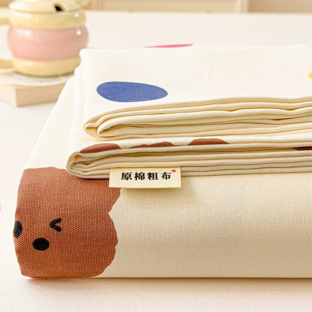 91家纺网 家纺一手货源 找家纺 （总）名兮家居 2026新款全棉A类卡通简约时尚老粗布床单