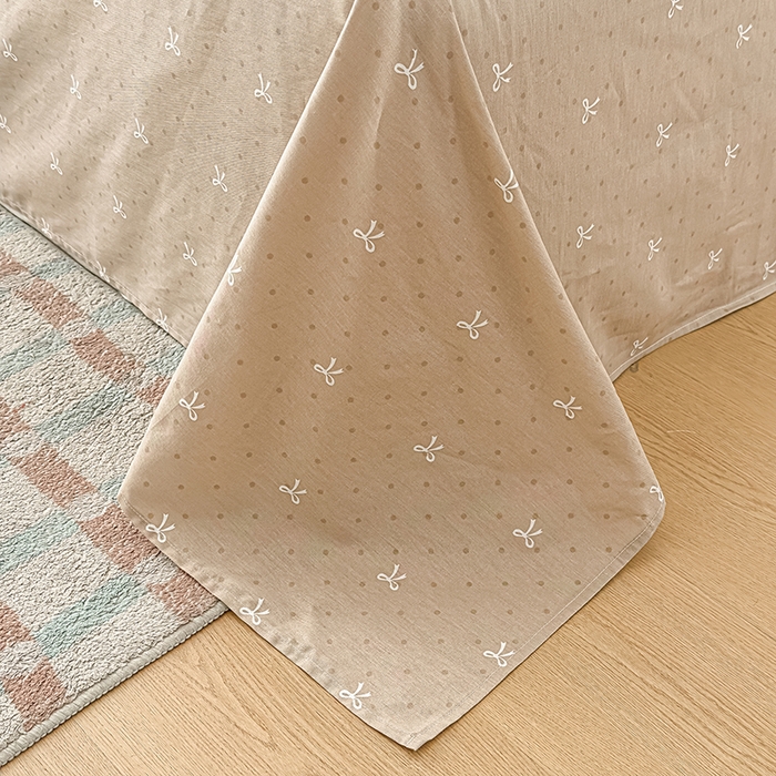 91家纺网 家纺一手货源 找家纺 金喜 2026新款100%里外全棉夏被夏被四件套 南瓜派