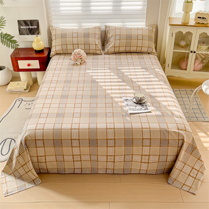 91家纺网 家纺一手货源 找家纺 （总）名兮家居 2026新款全棉A类卡通简约时尚老粗布床单