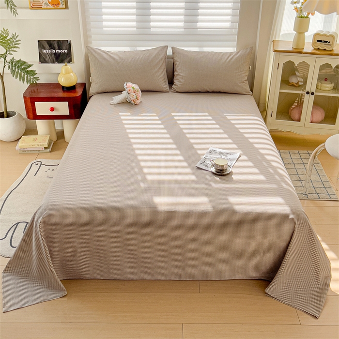 91家纺网 家纺一手货源 找家纺 （总）名兮家居 2026新款全棉A类卡通简约时尚老粗布床单