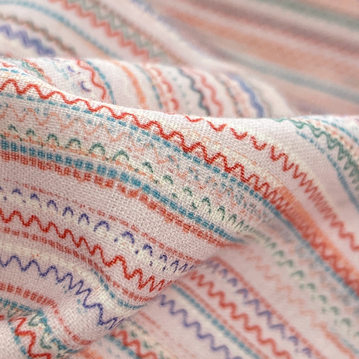 91家纺网 家纺一手货源 找家纺 （总）禾时 2026新款A类波西米亚全棉纯棉双层纱四件套