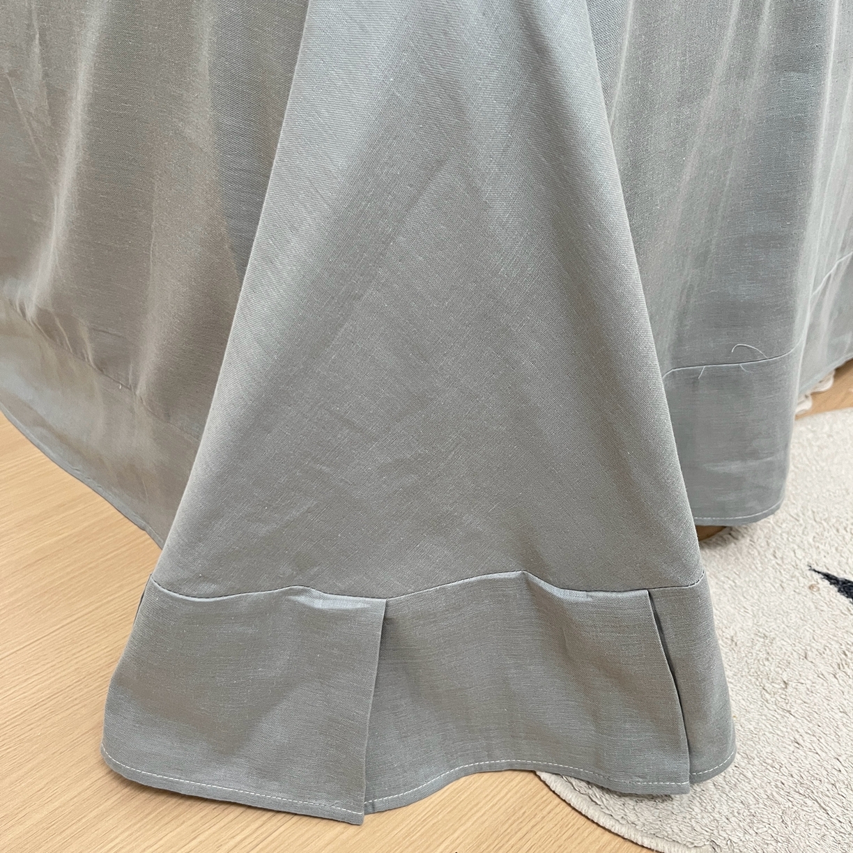 91家纺网 家纺一手货源 找家纺 禾时 2026新款A类波西米亚全棉纯棉双层纱四件套 波格利特