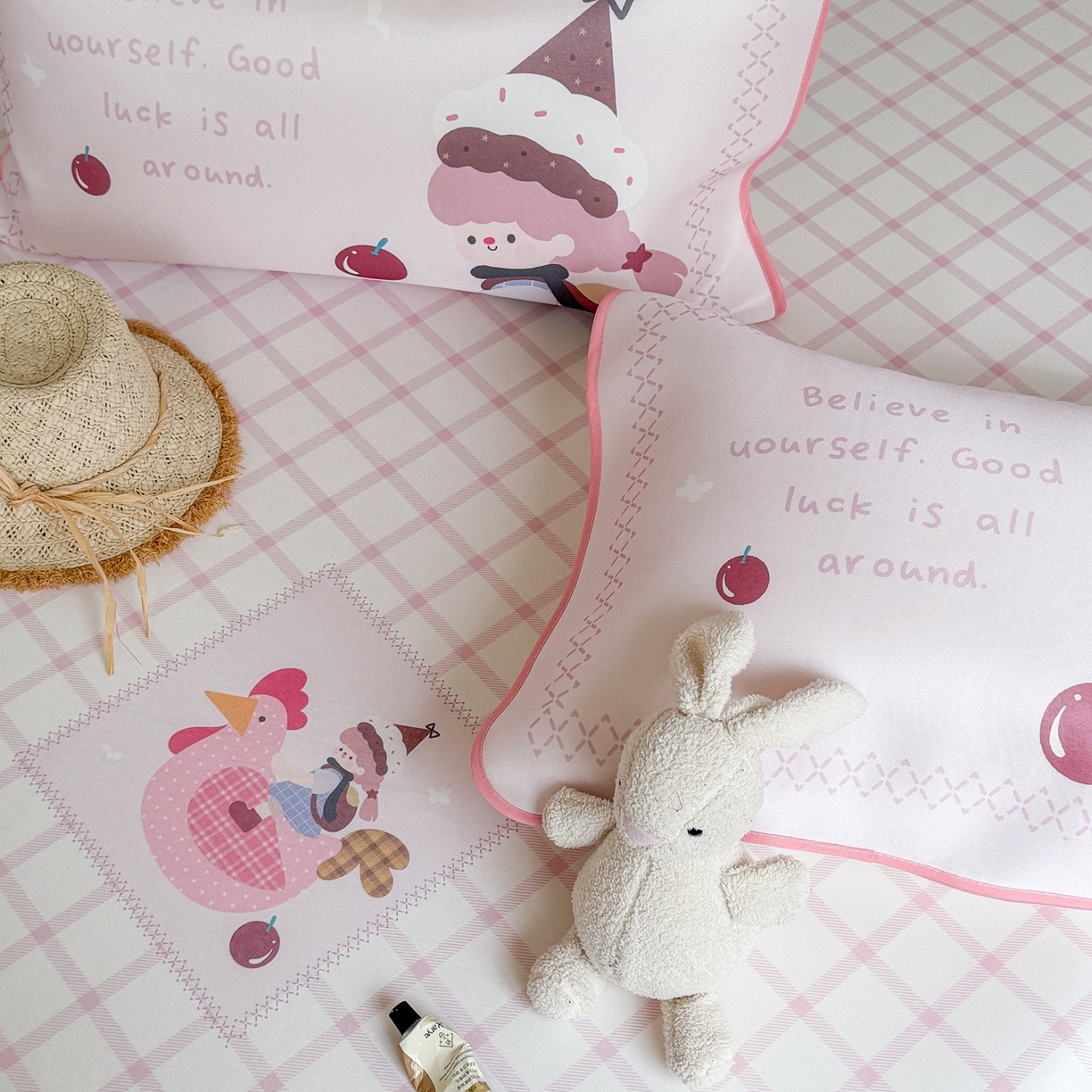 91家纺网 家纺一手货源 找家纺 美乐迪家纺 2026新款织标款大版水光冰丝凉席席子凉席 大鸡大利