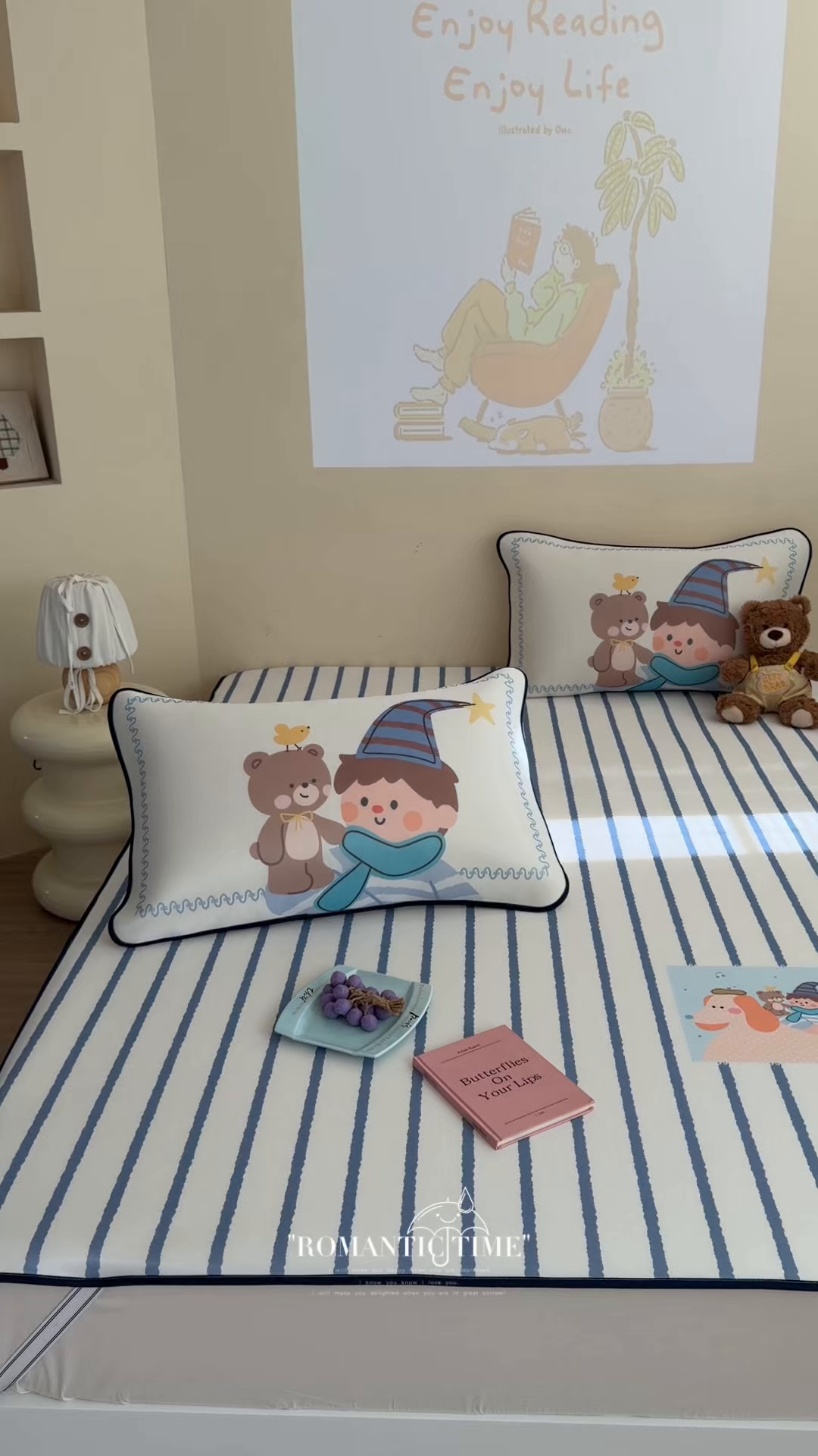 91家纺网 家纺一手货源 找家纺 美乐迪家纺 2026新款织标款大版水光冰丝凉席席子凉席 狗狗男孩