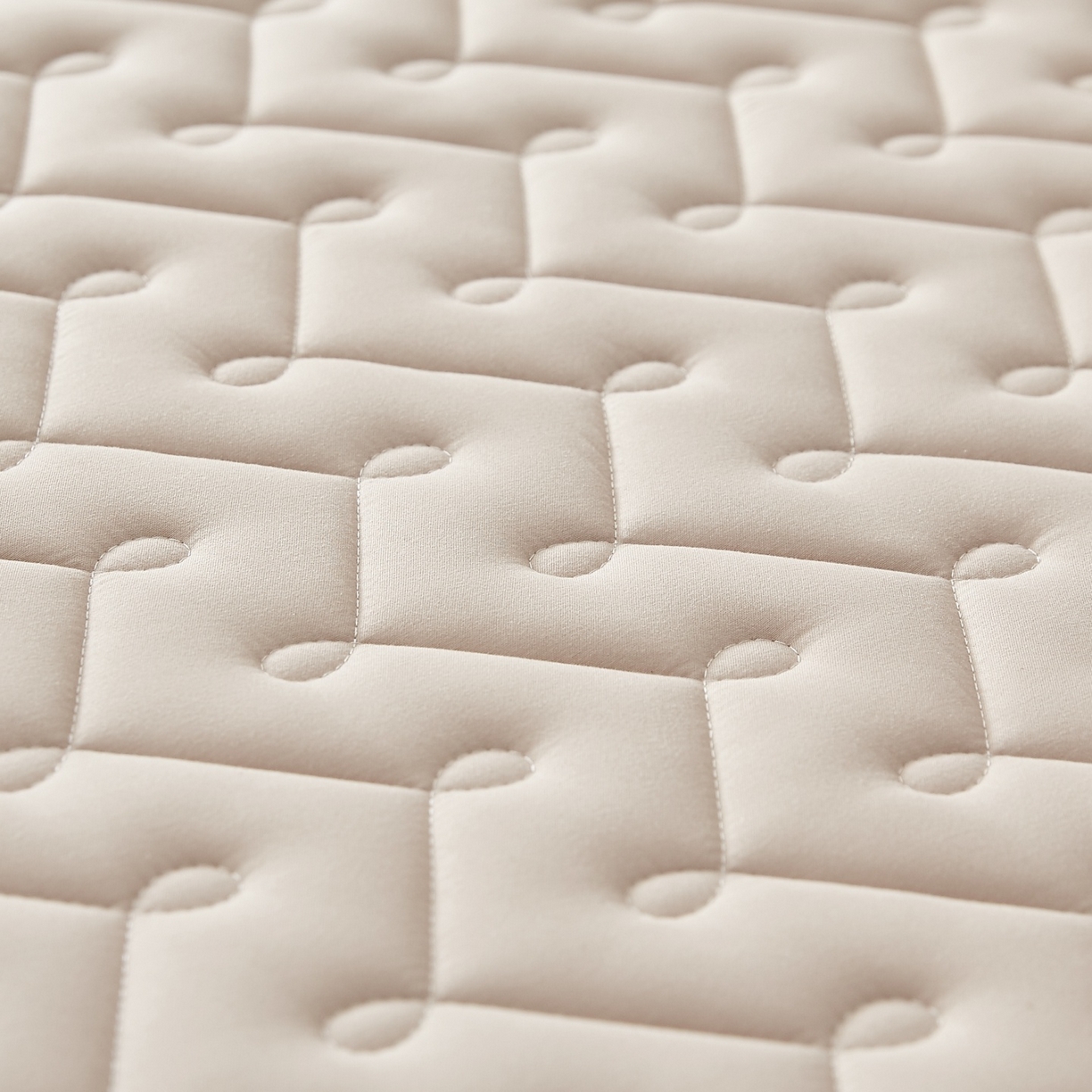 91家纺网 家纺一手货源 找家纺 蕾诺家纺 2026新款波浪纹纯棉全包裹床罩防滑防尘夹棉床笠 波浪纹驼色