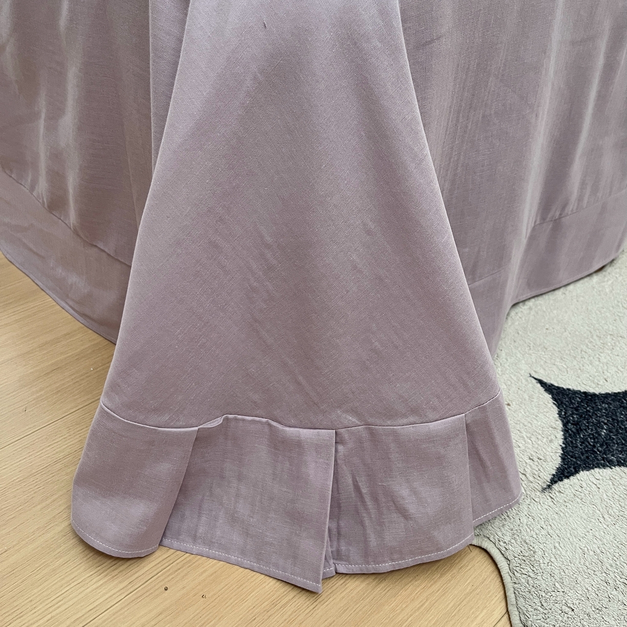 91家纺网 家纺一手货源 找家纺 禾时 2026新款A类波西米亚全棉纯棉双层纱四件套 彩澜