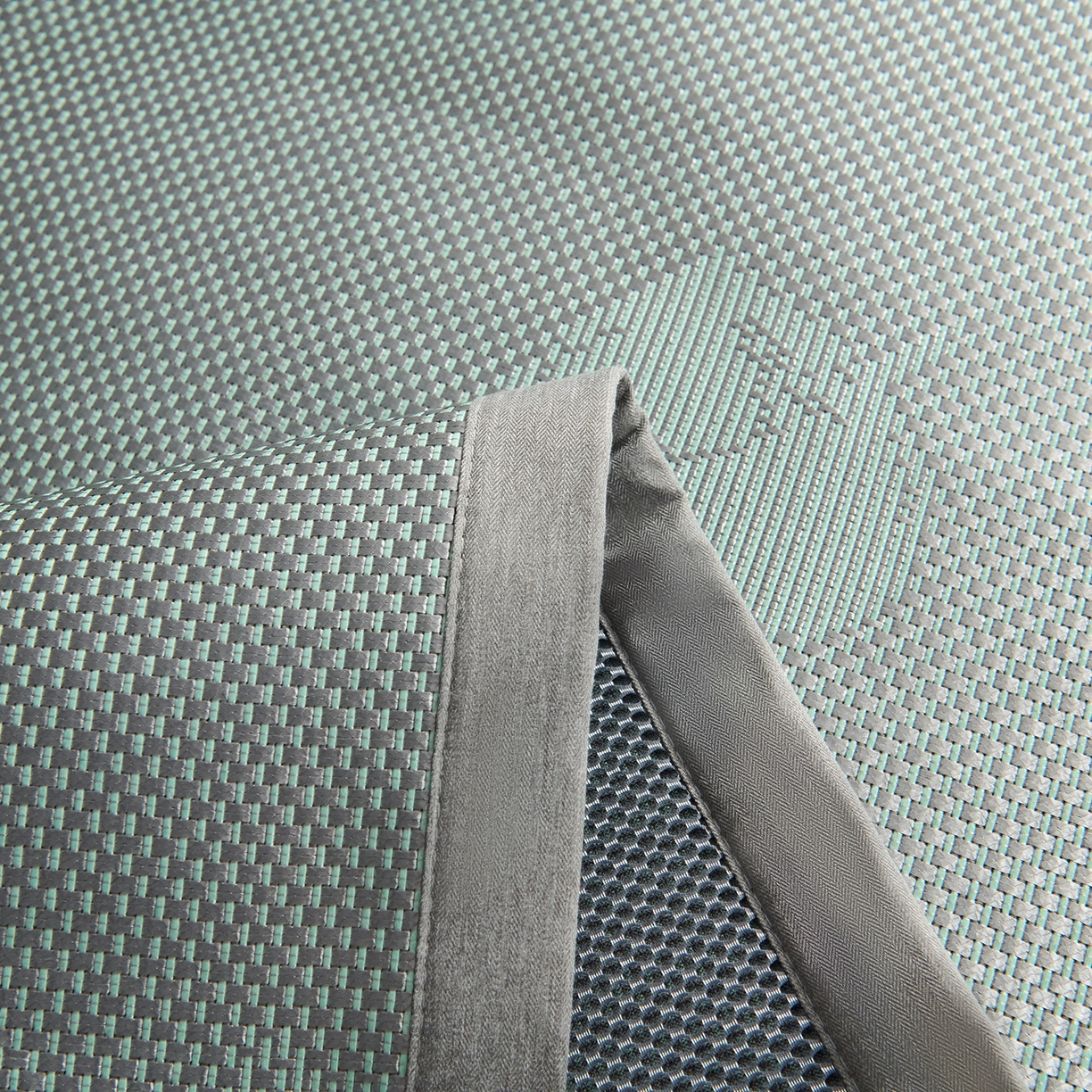 91家纺网 家纺一手货源 找家纺 步步高席业 2026新款3D复合防滑冰藤席凉席三件套-爱心系列 爱心  绿