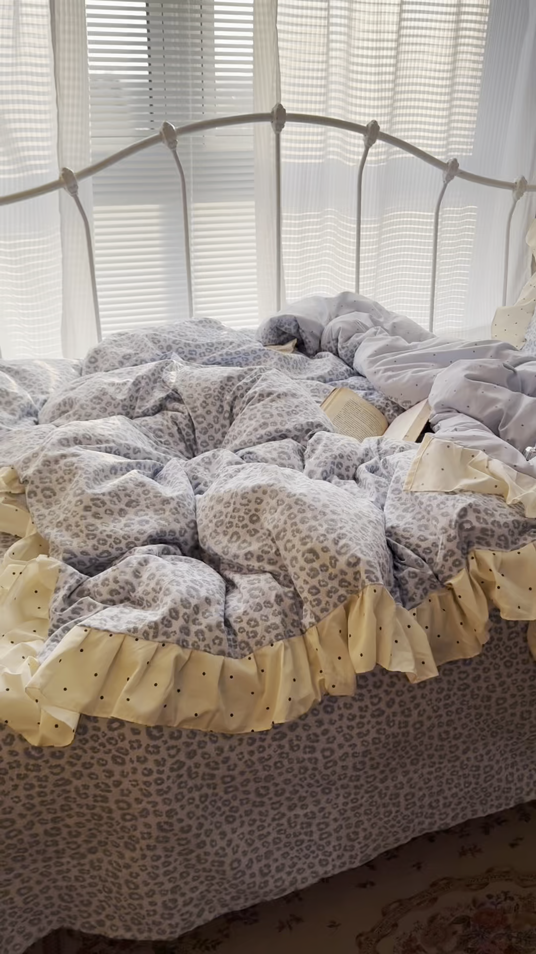 91家纺网 家纺一手货源 找家纺 （总）摩妮卡 2026春夏新款韩版公主风花边亲肤棉水洗棉印花四件套