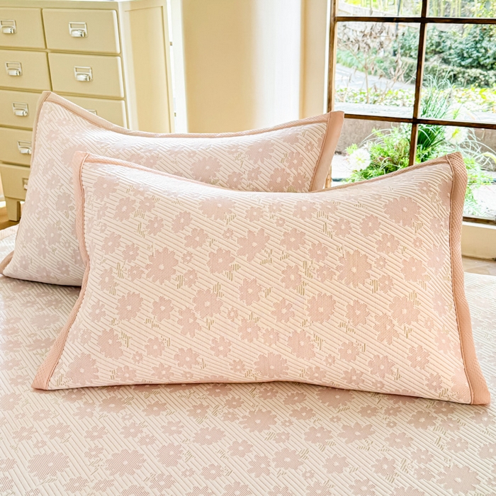 91家纺网 家纺一手货源 找家纺 （总）步步高席业 2025新款凉感冰豆豆凉席