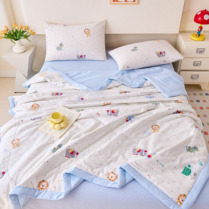 91家纺网 家纺一手货源 找家纺 （总）薇玛仕 2026夏季新款100%新疆棉花里外全棉夏凉被单双人空调被