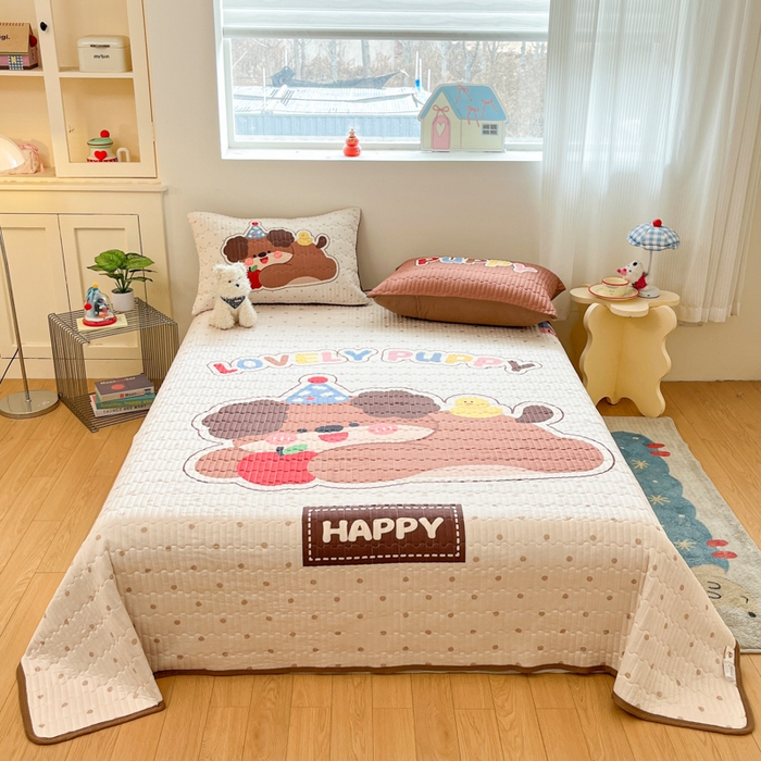 91家纺网 家纺一手货源 找家纺 （总）大彩家居 2026新款针织夏被床盖四件套