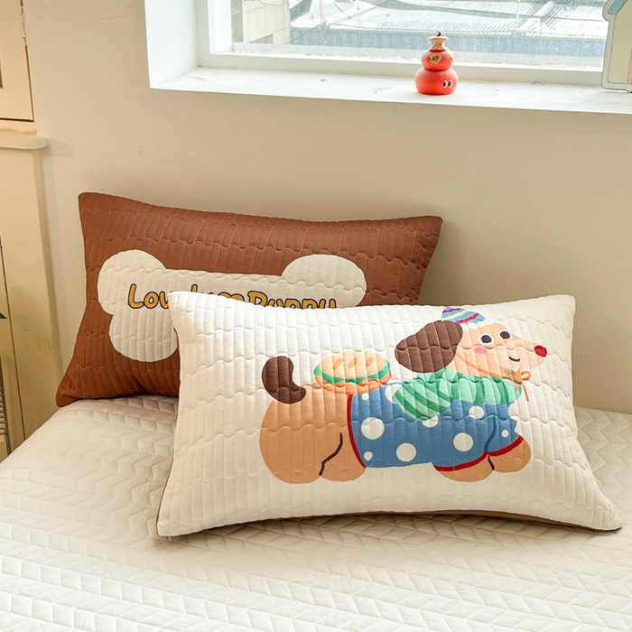 91家纺网 家纺一手货源 找家纺 大彩家居 2026新款针织夏被床盖四件套 仲夏马戏团