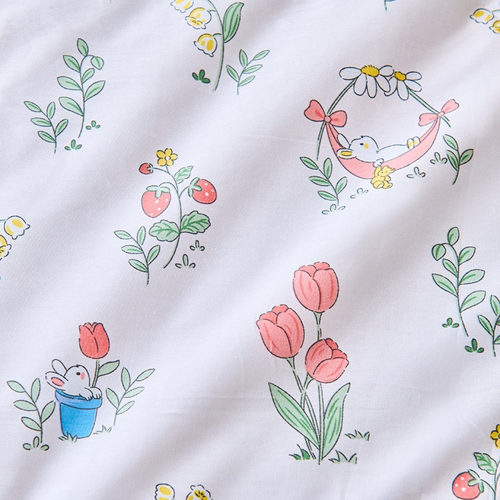 91家纺网 家纺一手货源 找家纺 薇玛仕 2026夏季新款100%新疆棉花里外全棉夏凉被单双人空调被 芙菲儿