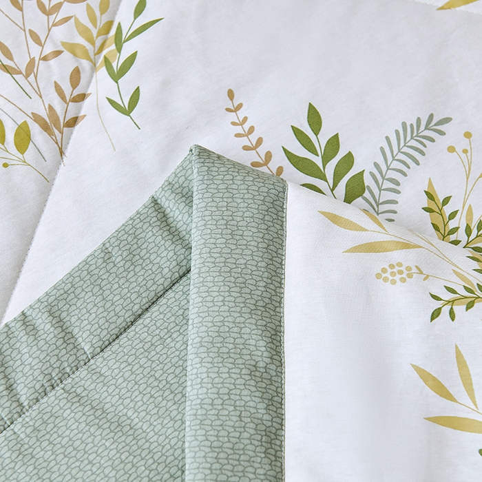 91家纺网 家纺一手货源 找家纺 薇玛仕 2026夏季新款100%新疆棉花里外全棉夏凉被单双人空调被 水木年华