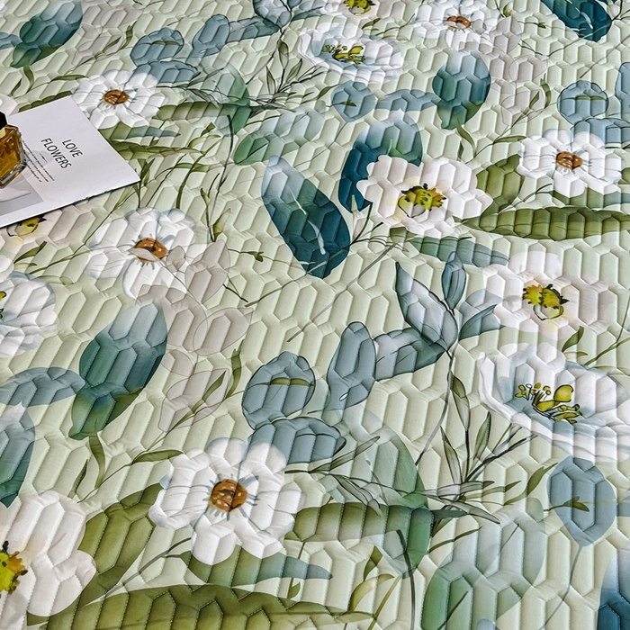 91家纺网 家纺一手货源 找家纺 （总）布柔 2026新款乳胶床裙0.7乳胶加厚凉感丝凉席带氨纶凉感凉席