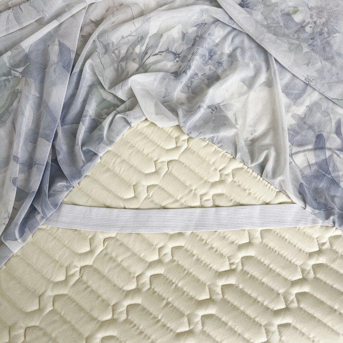 91家纺网 家纺一手货源 找家纺 布柔 2026新款乳胶床裙0.7乳胶加厚凉感丝凉席带氨纶凉感凉席 如梦