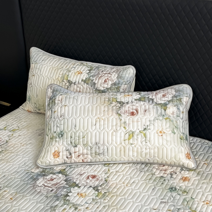 91家纺网 家纺一手货源 找家纺 布柔 2026新款乳胶床裙0.7乳胶加厚凉感丝凉席带氨纶凉感凉席 花茶