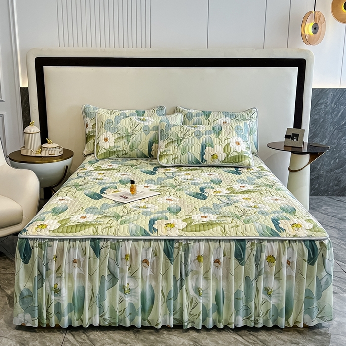 91家纺网 家纺一手货源 找家纺 布柔 2026新款乳胶床裙0.7乳胶加厚凉感丝凉席带氨纶凉感凉席 半夏