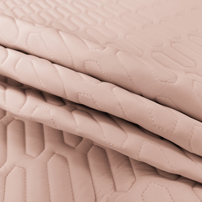 91家纺网 家纺一手货源 找家纺 布柔 2026新款乳胶床裙0.7乳胶加厚凉感丝凉席带氨纶凉感凉席 粉玉