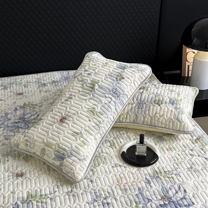 91家纺网 家纺一手货源 找家纺 布柔 2026新款乳胶床裙0.7乳胶加厚凉感丝凉席带氨纶凉感凉席 如梦