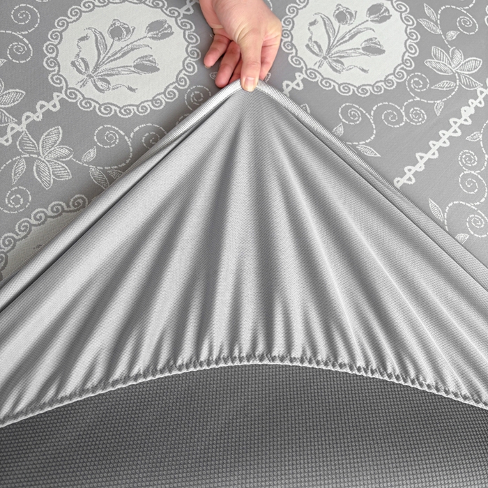 91家纺网 家纺一手货源 找家纺 麋兔 2026新款PE聚乙中分子提花床笠款凉席席子 法风小香