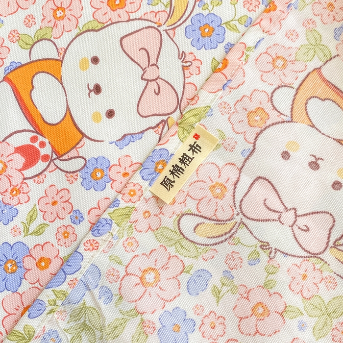 91家纺网 家纺一手货源 找家纺 优品惠 2026新款老粗布床单凉席席子空调软席单品床垫保护套三件套 萌兔