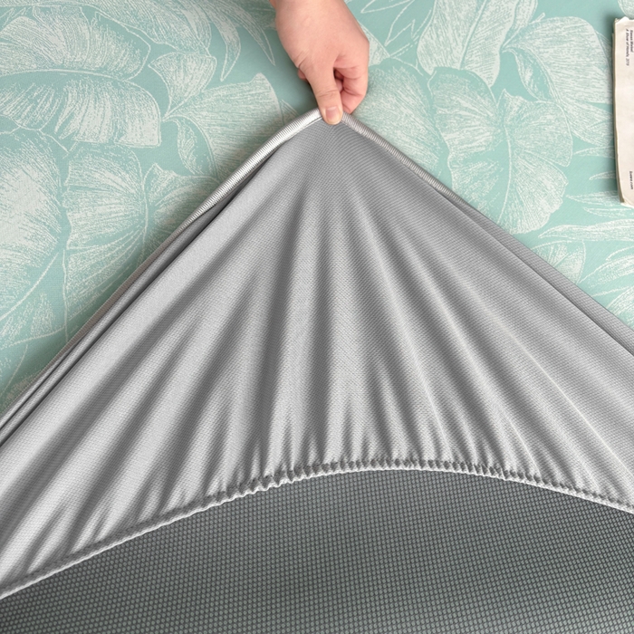 91家纺网 家纺一手货源 找家纺 麋兔 2026新款PE聚乙中分子提花床笠款凉席席子 秘境