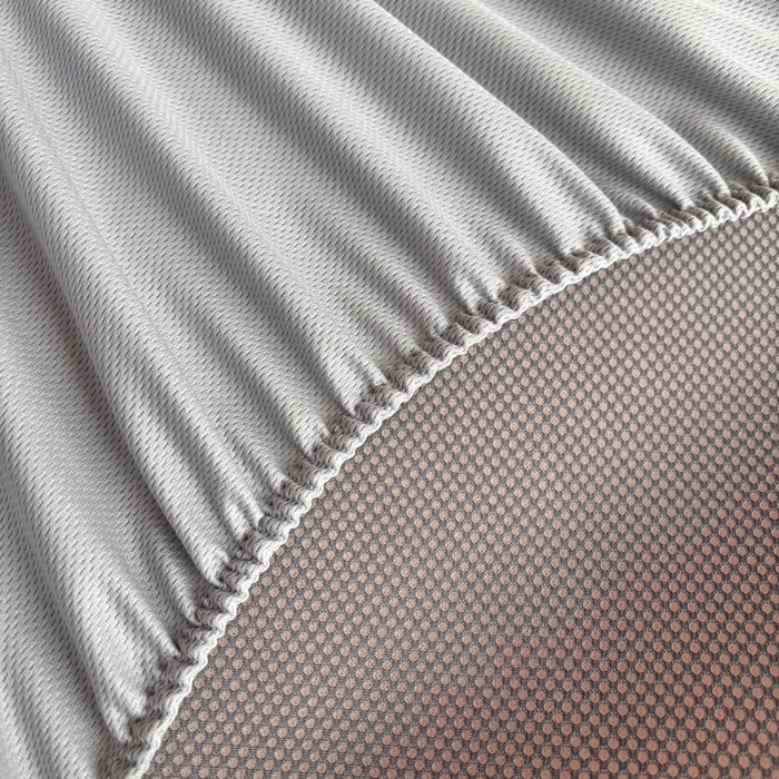 91家纺网 家纺一手货源 找家纺 麋兔 2026新款PE聚乙中分子提花床笠款凉席席子 秘境-粉