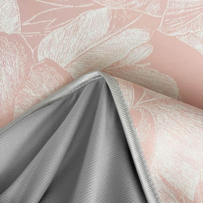 91家纺网 家纺一手货源 找家纺 麋兔 2026新款PE聚乙中分子提花床笠款凉席席子 秘境-粉