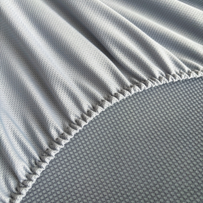 91家纺网 家纺一手货源 找家纺 麋兔 2026新款PE聚乙中分子提花床笠款凉席席子 蔷薇