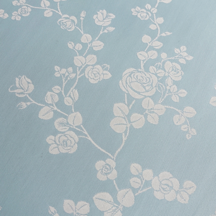 91家纺网 家纺一手货源 找家纺 麋兔 2026新款PE聚乙中分子提花床笠款凉席席子 蔷薇