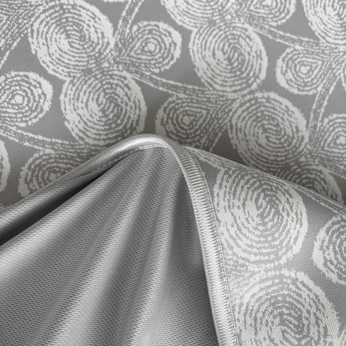 91家纺网 家纺一手货源 找家纺 麋兔 2026新款PE聚乙中分子提花床笠款凉席席子 雾影