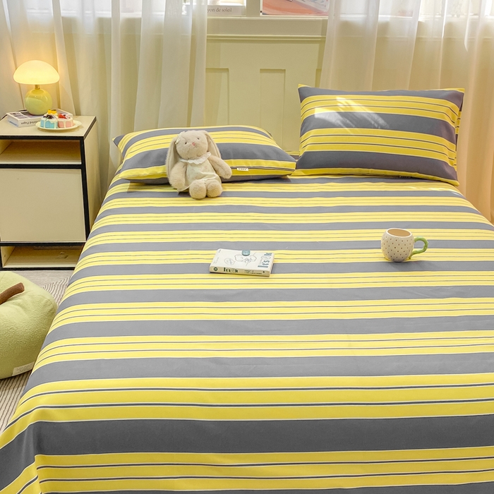 91家纺网 家纺一手货源 找家纺 优品惠 2026新款老粗布床单凉席席子空调软席单品床垫保护套三件套 约定