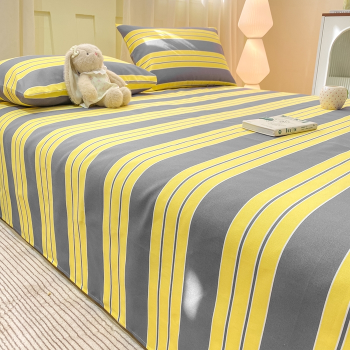 91家纺网 家纺一手货源 找家纺 优品惠 2026新款老粗布床单凉席席子空调软席单品床垫保护套三件套 约定