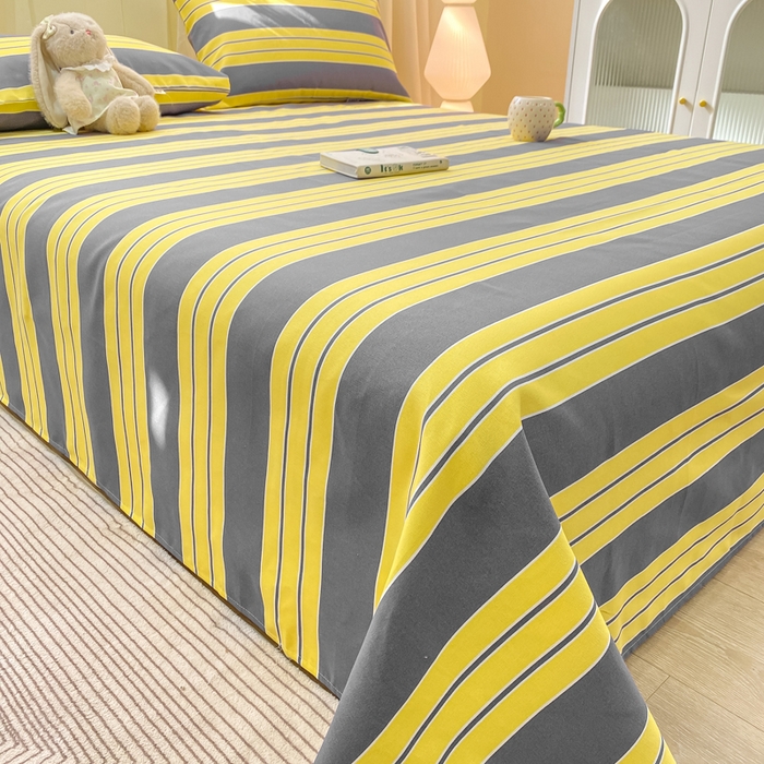 91家纺网 家纺一手货源 找家纺 优品惠 2026新款老粗布床单凉席席子空调软席单品床垫保护套三件套 约定