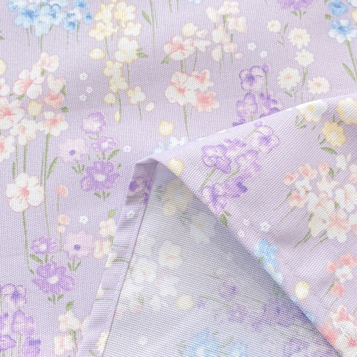 91家纺网 家纺一手货源 找家纺 优品惠 2026新款老粗布床单凉席席子空调软席单品床垫保护套三件套 紫色花语