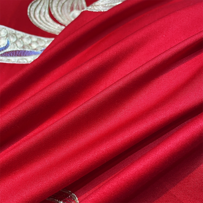 91家纺网 家纺一手货源 找家纺 （总）甜咪咪婚庆 2026新款长绒棉全棉绣花结婚婚庆四件套多件套床单床盖款