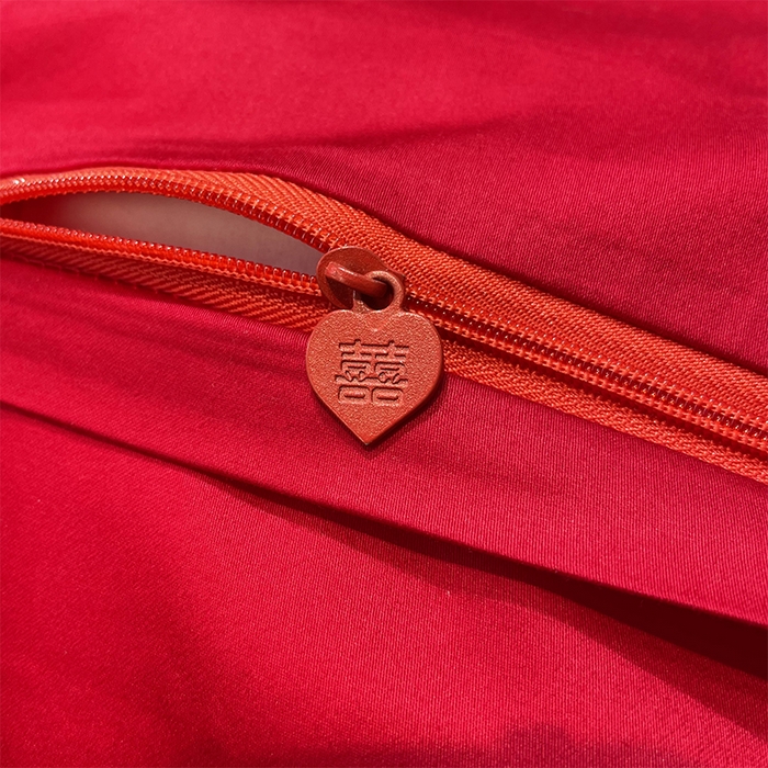 91家纺网 家纺一手货源 找家纺 甜咪咪婚庆 2026新款长绒棉全棉绣花结婚婚庆四件套多件套床单床盖款 盛世爱恋