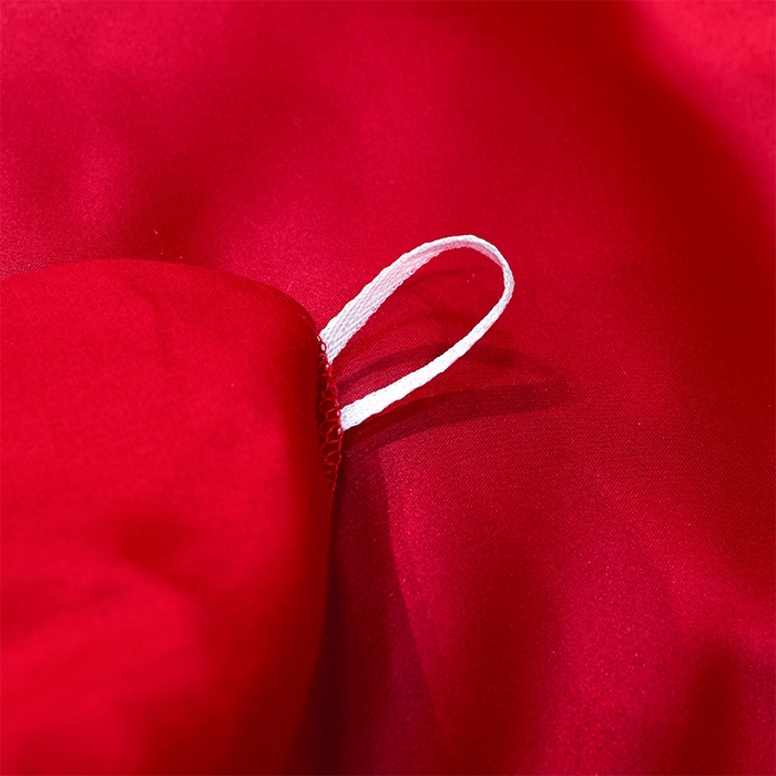 91家纺网 家纺一手货源 找家纺 甜咪咪婚庆 2026新款长绒棉全棉绣花结婚婚庆四件套多件套床单床盖款 龙凤传情