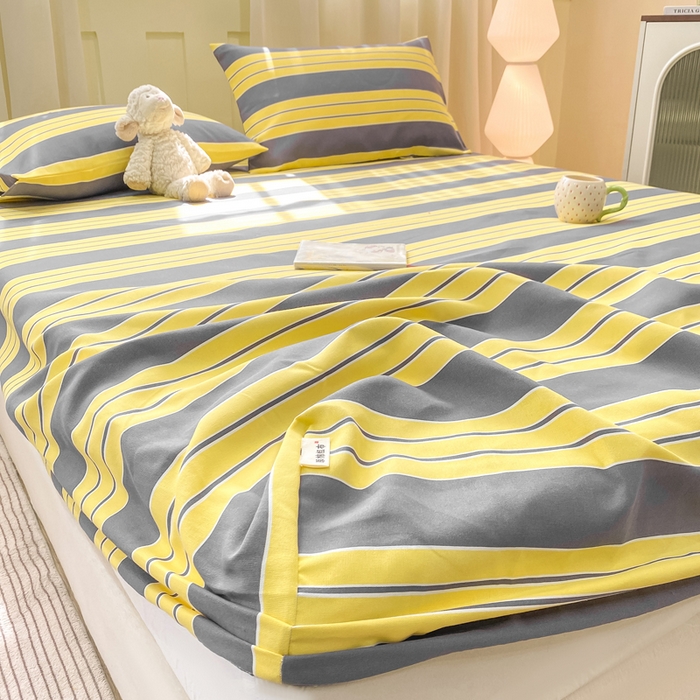 91家纺网 家纺一手货源 找家纺 优品惠 2026新款老粗布床笠凉席席子空调软席单品床垫保护套三件套 约定