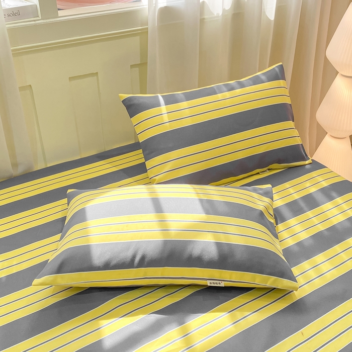 91家纺网 家纺一手货源 找家纺 优品惠 2026新款老粗布床笠凉席席子空调软席单品床垫保护套三件套 约定