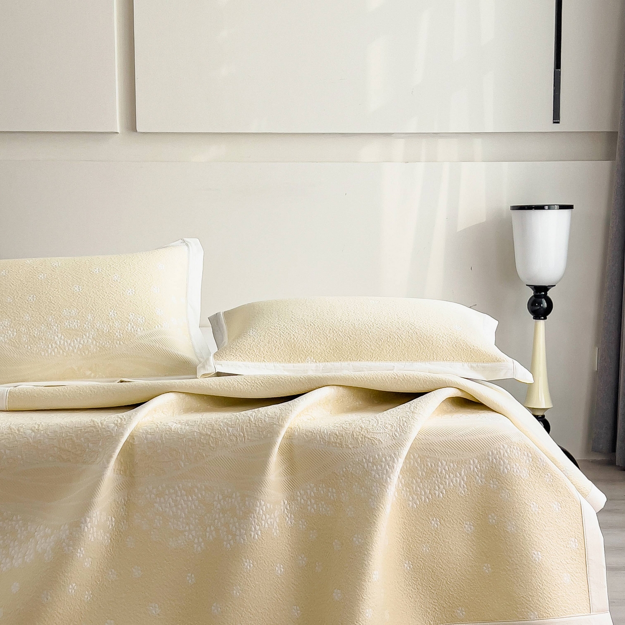 91家纺网 家纺一手货源 找家纺 （总）孩子王家纺 2026春夏新款PE乙纶学生宿舍高克重凉感值过0.21冰豆豆席凉感席子凉席席子