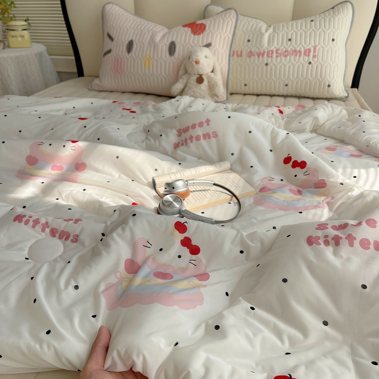 91家纺网 家纺一手货源 找家纺 （总）顾里家纺 2026新款韩系少女凉感冰皮夏被夏凉被空调被-第一组