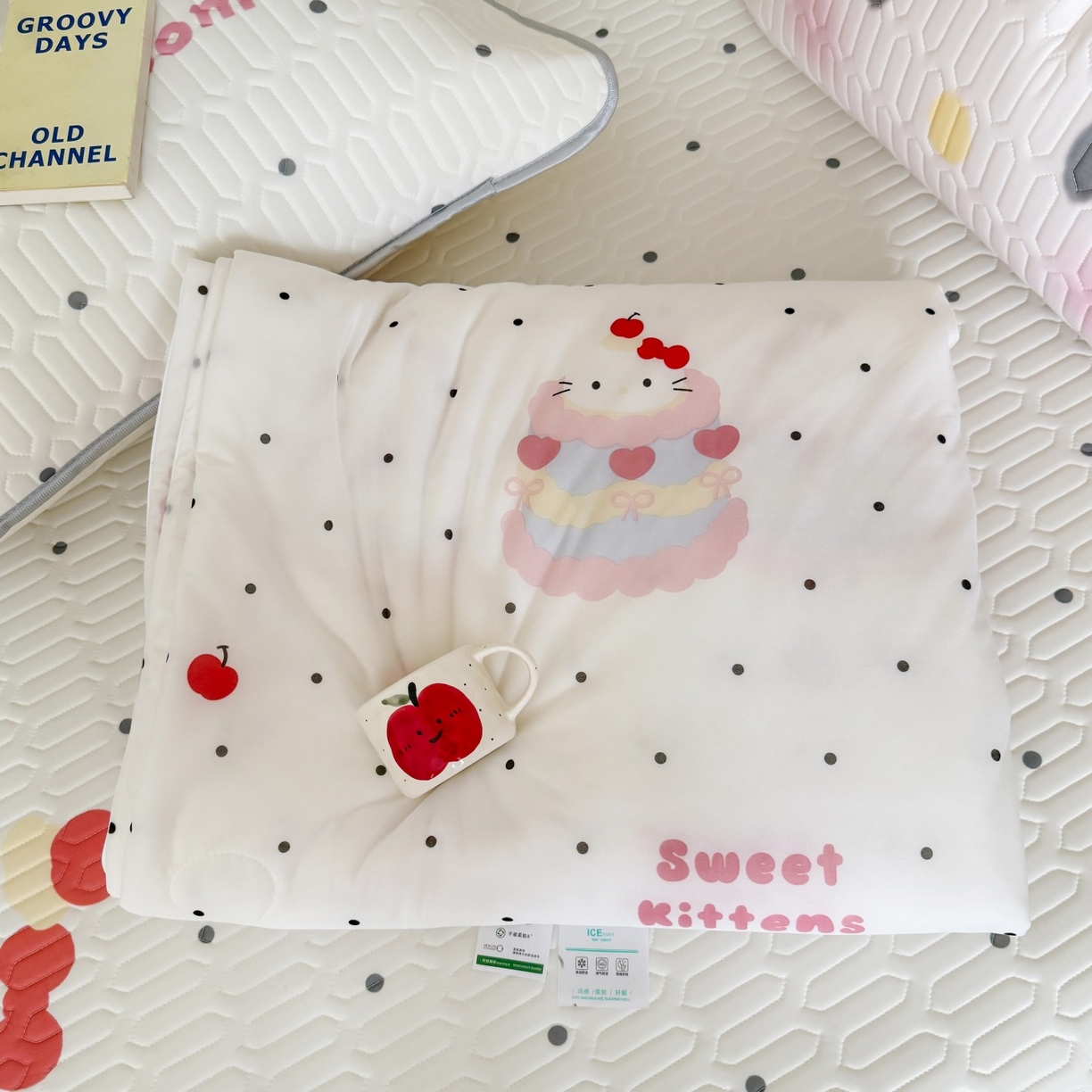 91家纺网 家纺一手货源 找家纺 （总）顾里家纺 2026新款韩系少女凉感冰皮夏被夏凉被空调被-第二组